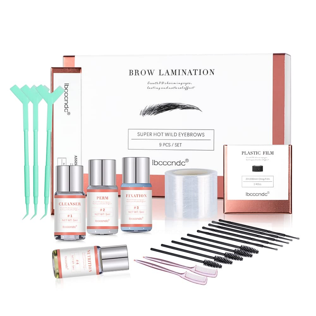 Kit Profesional de Laminado y Planchado de Cejas