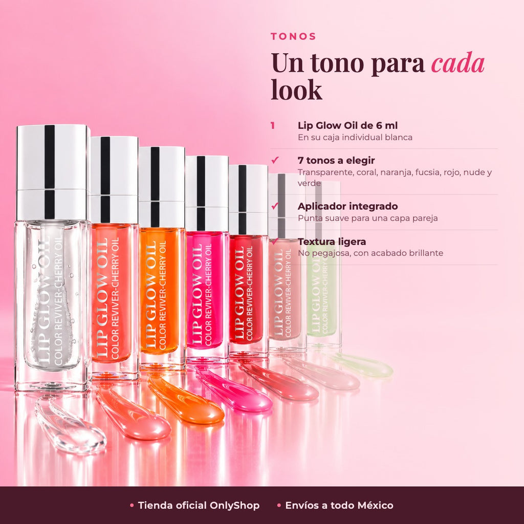 Un tono para cada look: 7 colores de lip glow oil