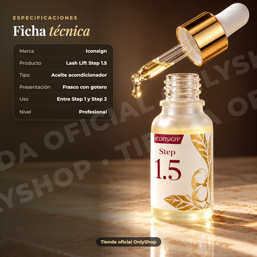 Aceite Acondicionador para Lash Lifting Iconsign Step 1.5 — 06-ficha