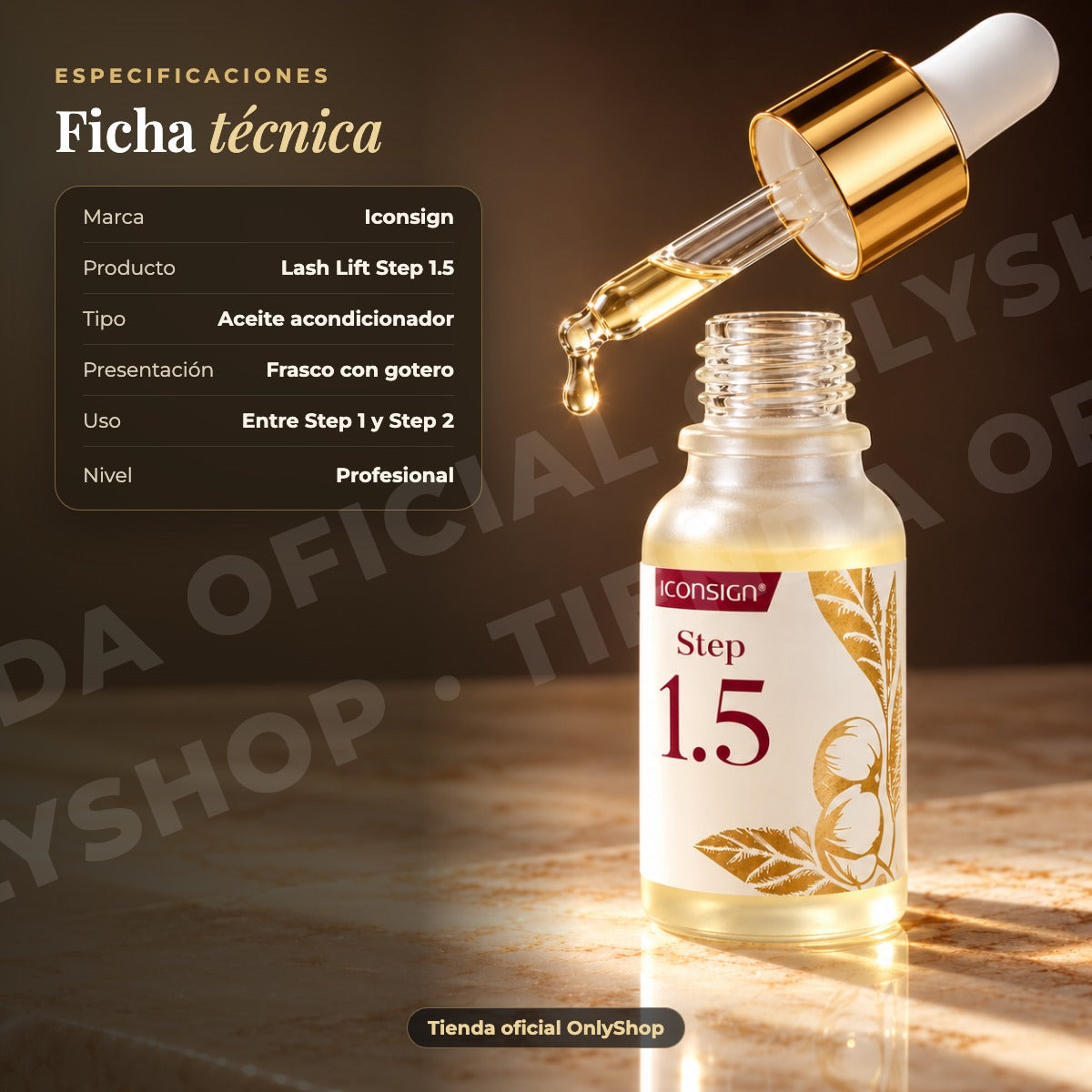 Aceite Acondicionador para Lash Lifting Iconsign Step 1.5 — 06-ficha