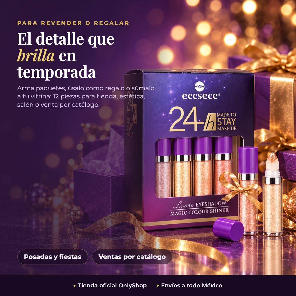 Para revender o regalar en temporada
