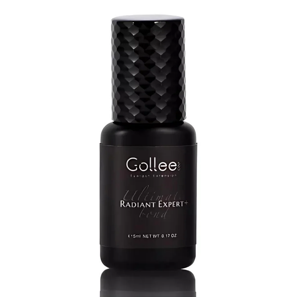 Adhesivo pegamento Gollee Radiant Expert para pestañas mink color negro