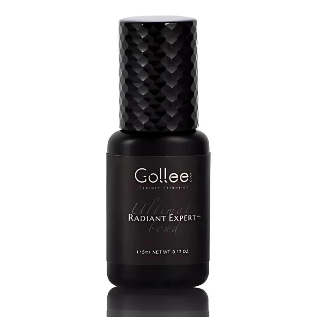Adhesivo pegamento Gollee Radiant Expert para pestañas mink color negro