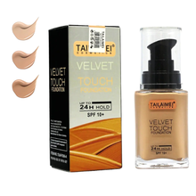 Cargar imagen en el visor de la galería, Base de Maquillaje Tailaimei Velvet Touch Alta Cobertura Liquido SPF10
