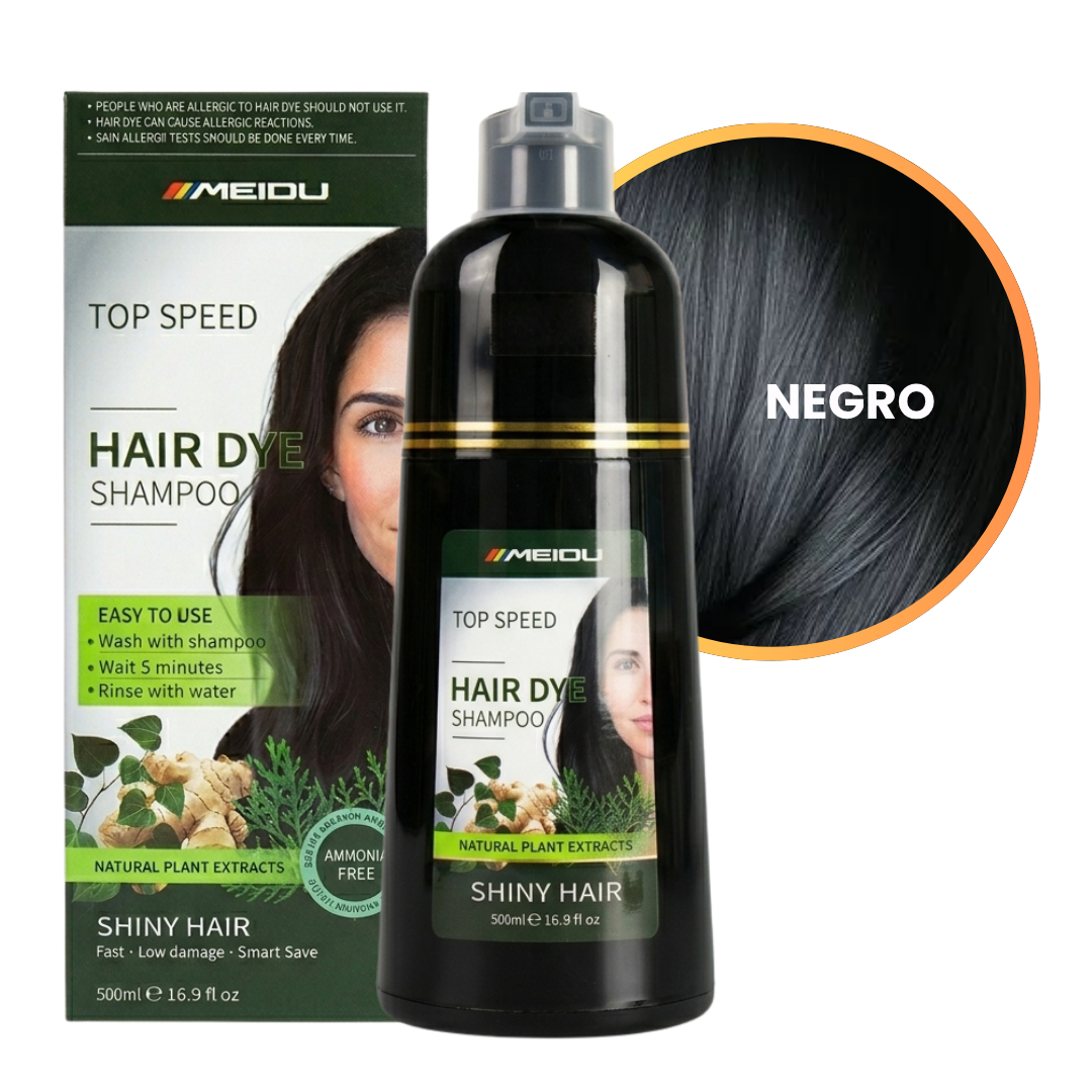 Shampoo Tinte Instantaneo Cubre Canas Natural Jengibre 500ml