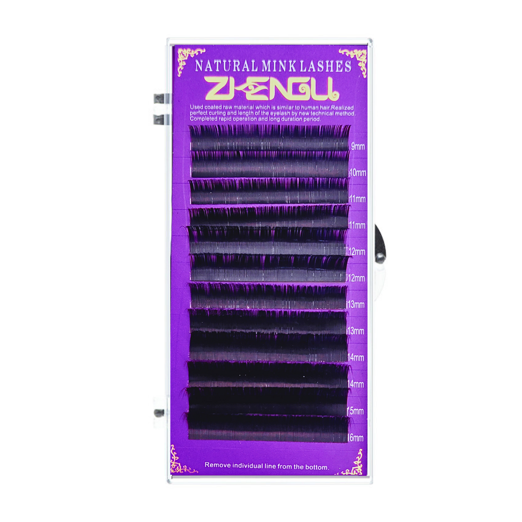 Blister Extensiones Pestañas Mink Mixto 1x1