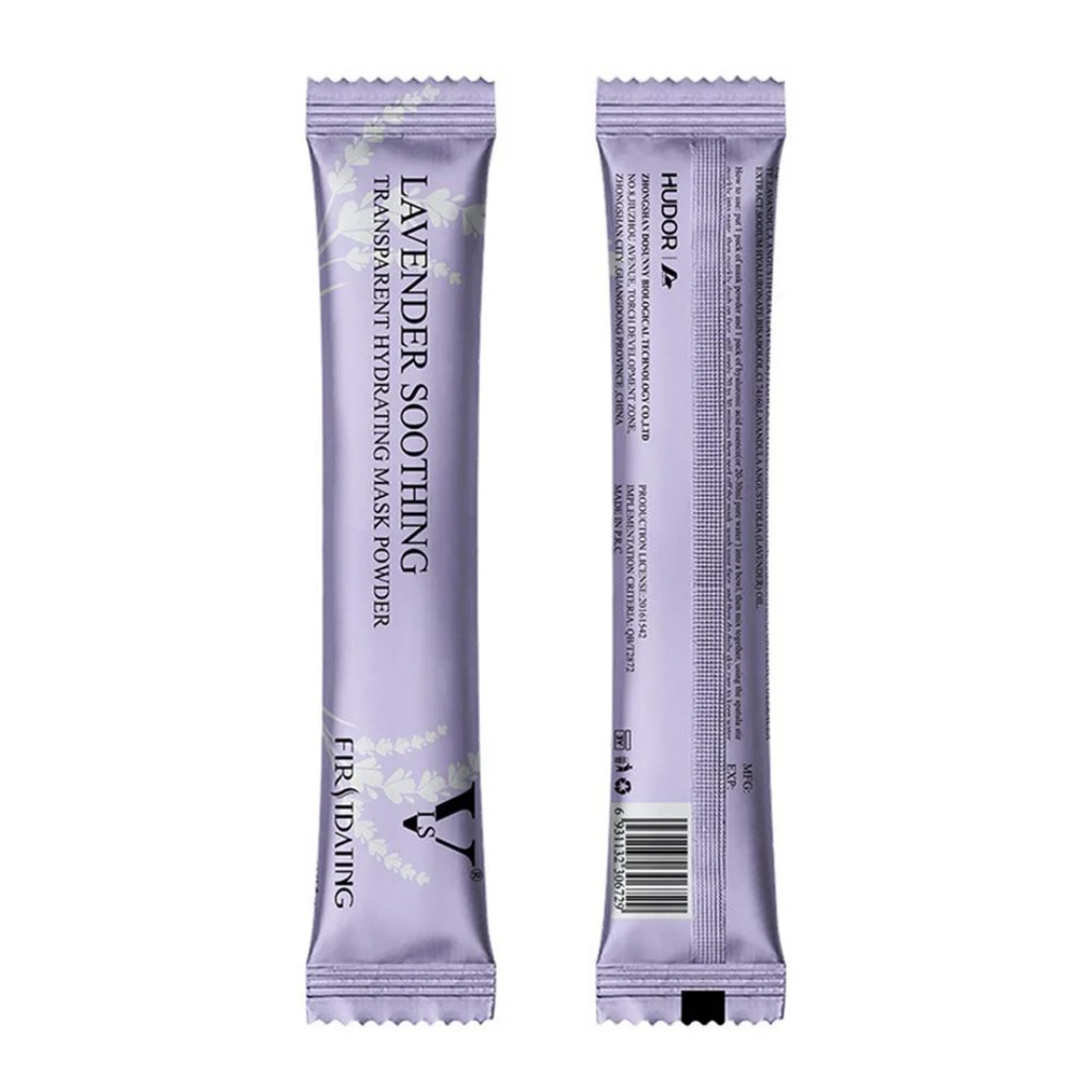 Jelly Mask Mascarilla Hidroplástica Spa Hidratación – 10 Piezas Lavanda