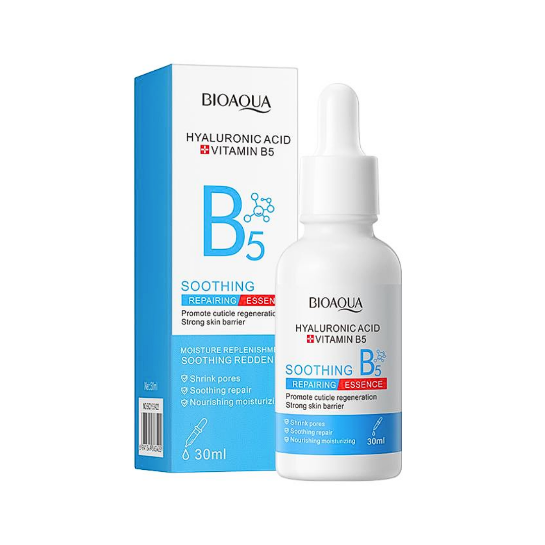 Suero Facial Hidratante con Vitamina B5 y Ácido Hialurónico BIOAQUA