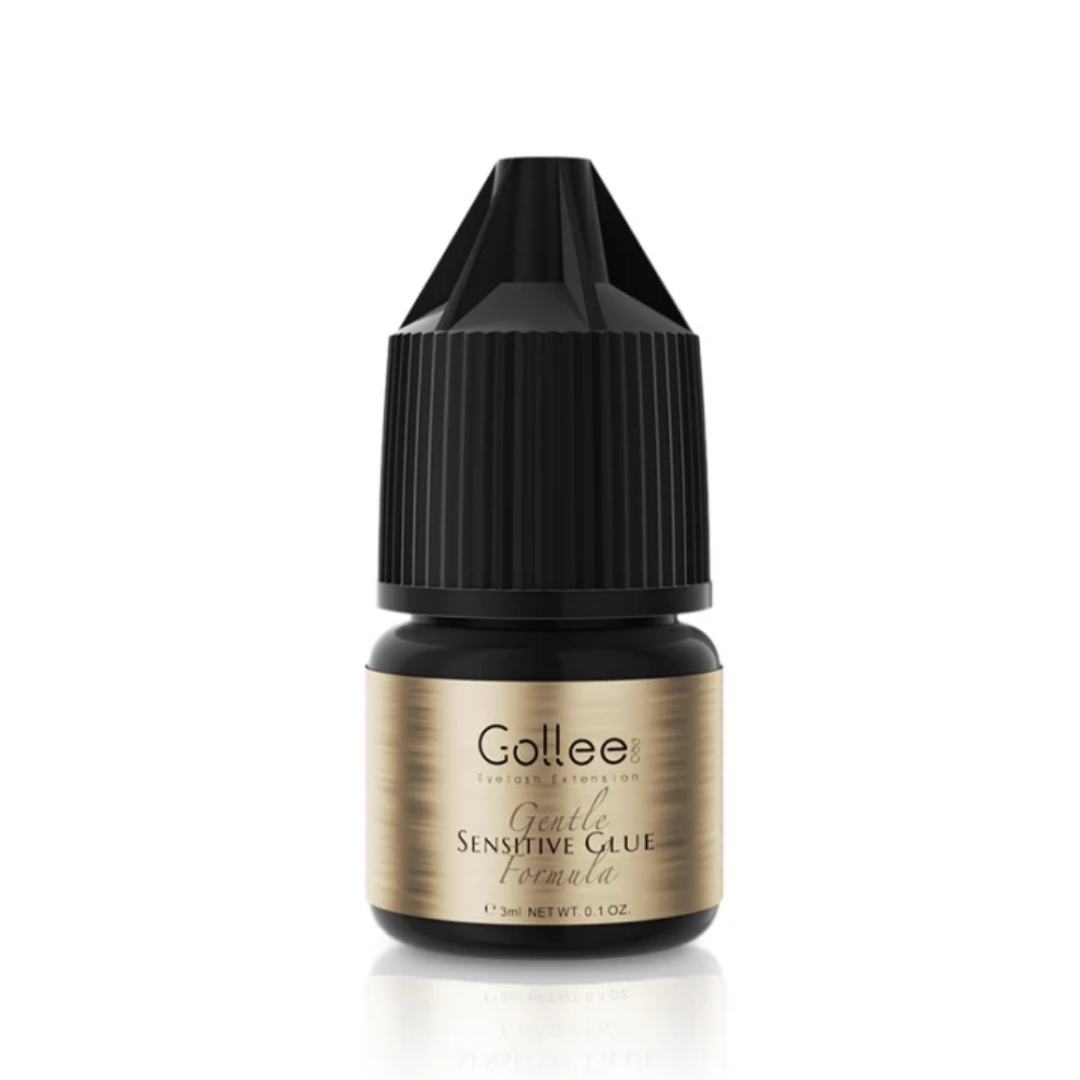 Adhesivo Pegamento Gollee Sensitive Para Pestañas De Grupo Negro