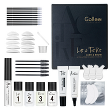 Cargar imagen en el visor de la galería, Kit de Tinte y Lifting para Pestañas y Cejas GOLLEE
