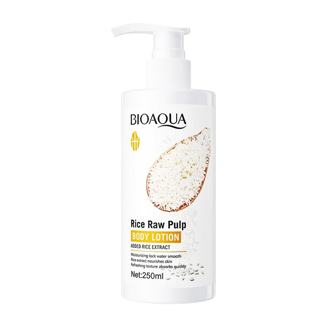 Crema Corporal con Extracto de Arroz Bioaqua
