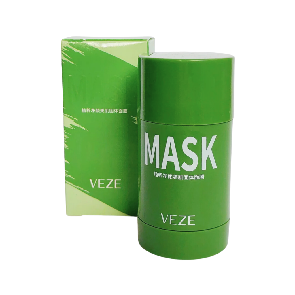 Mascarilla Sólida Facial con Extracto de Té Verde