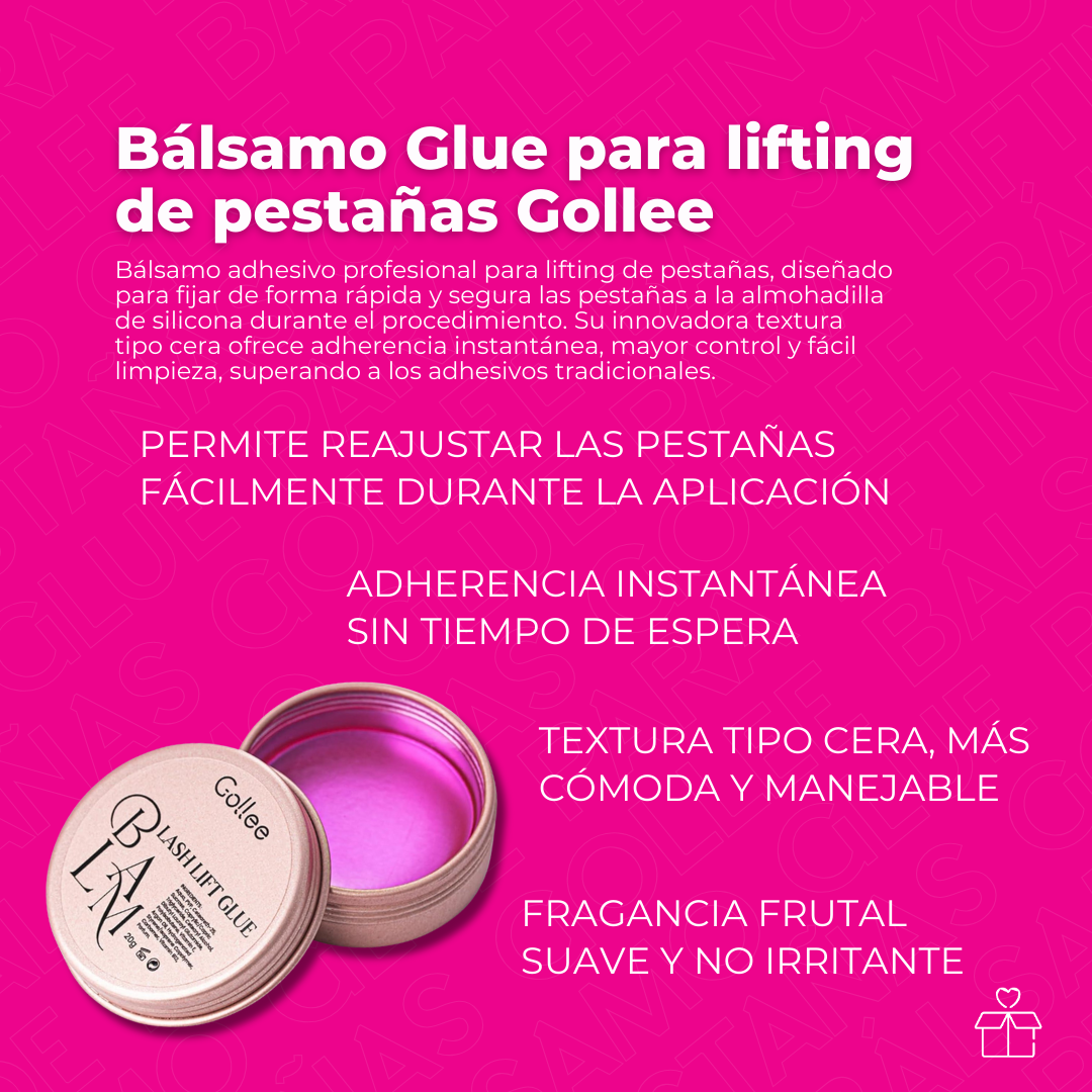 Bálsamo Glue para lifting de pestañas Gollee