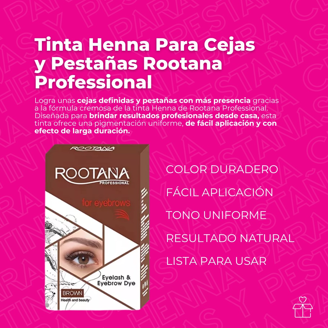 Gel Tinta Henna Tinte Pigmento Para Cejas Y Pestañas