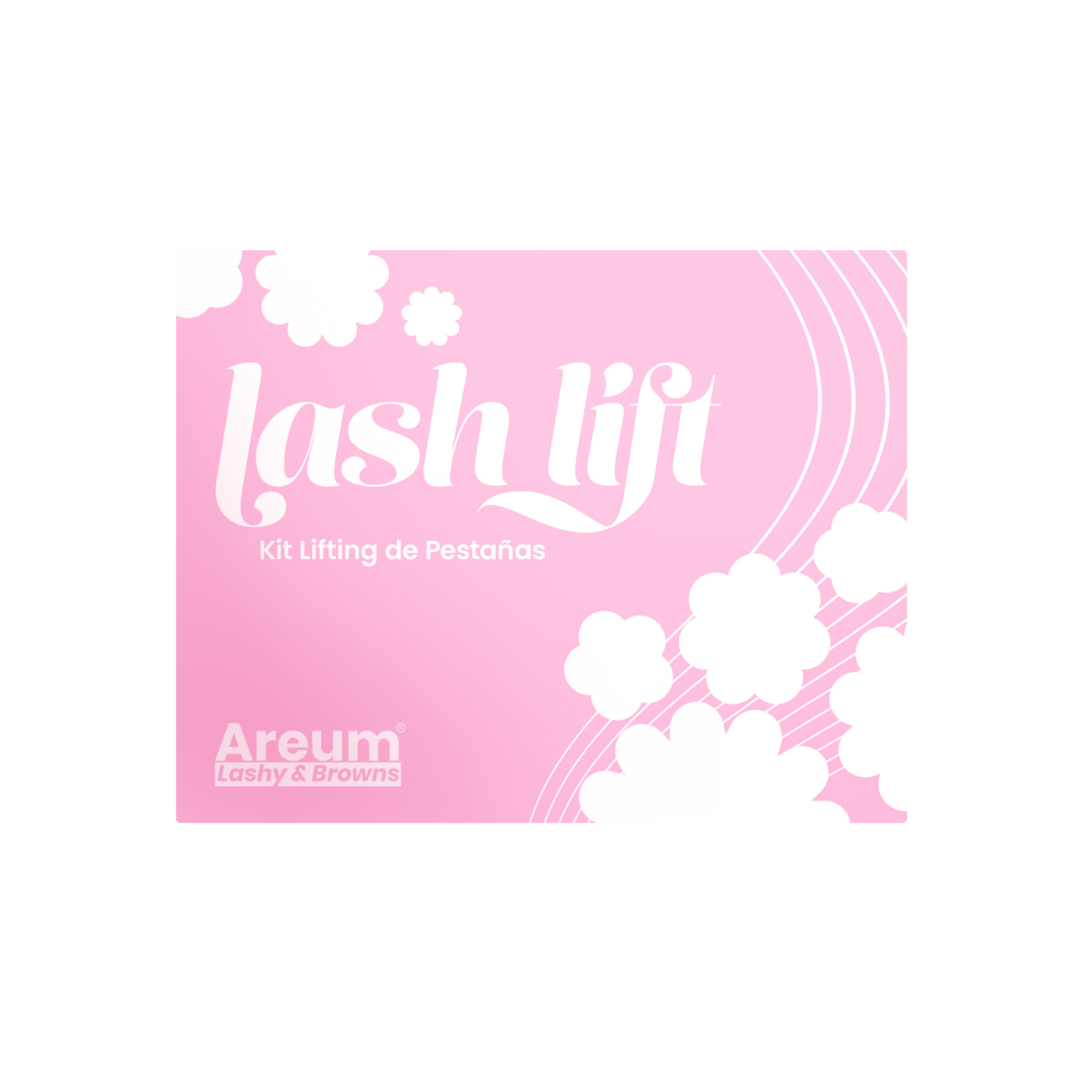Kit Lifting De Pestañas Profesional Areum | Lash Lift Completo Con Pegamento, Pads Y Lociones