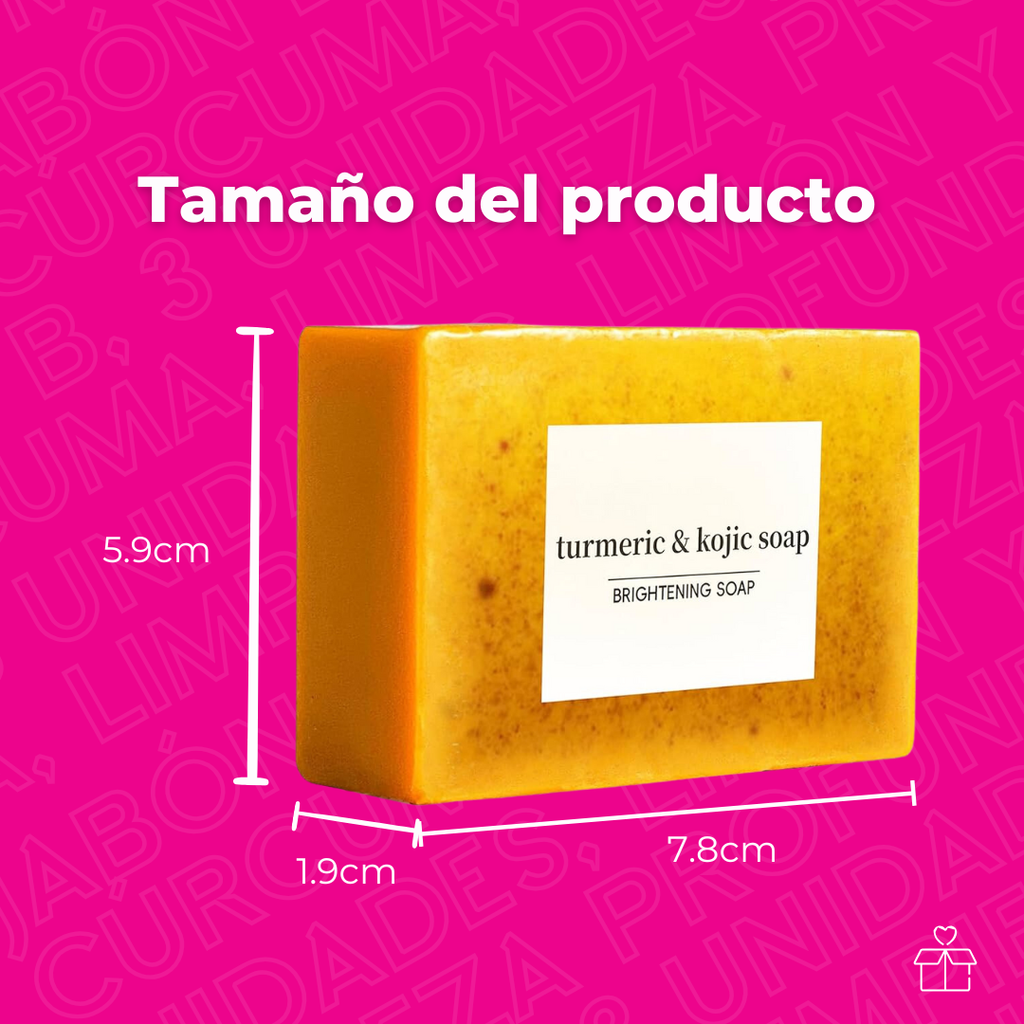 Jabón De Cúrcuma en Barra 100g