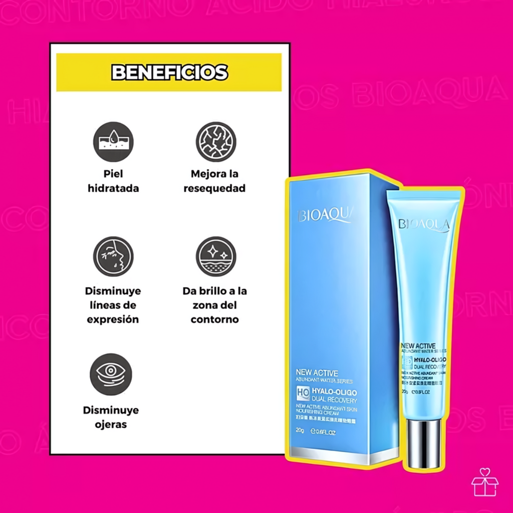 Crema Para Contorno De Ojos De Ácido Hialuronico Anti Edad OnlyShop Mexico