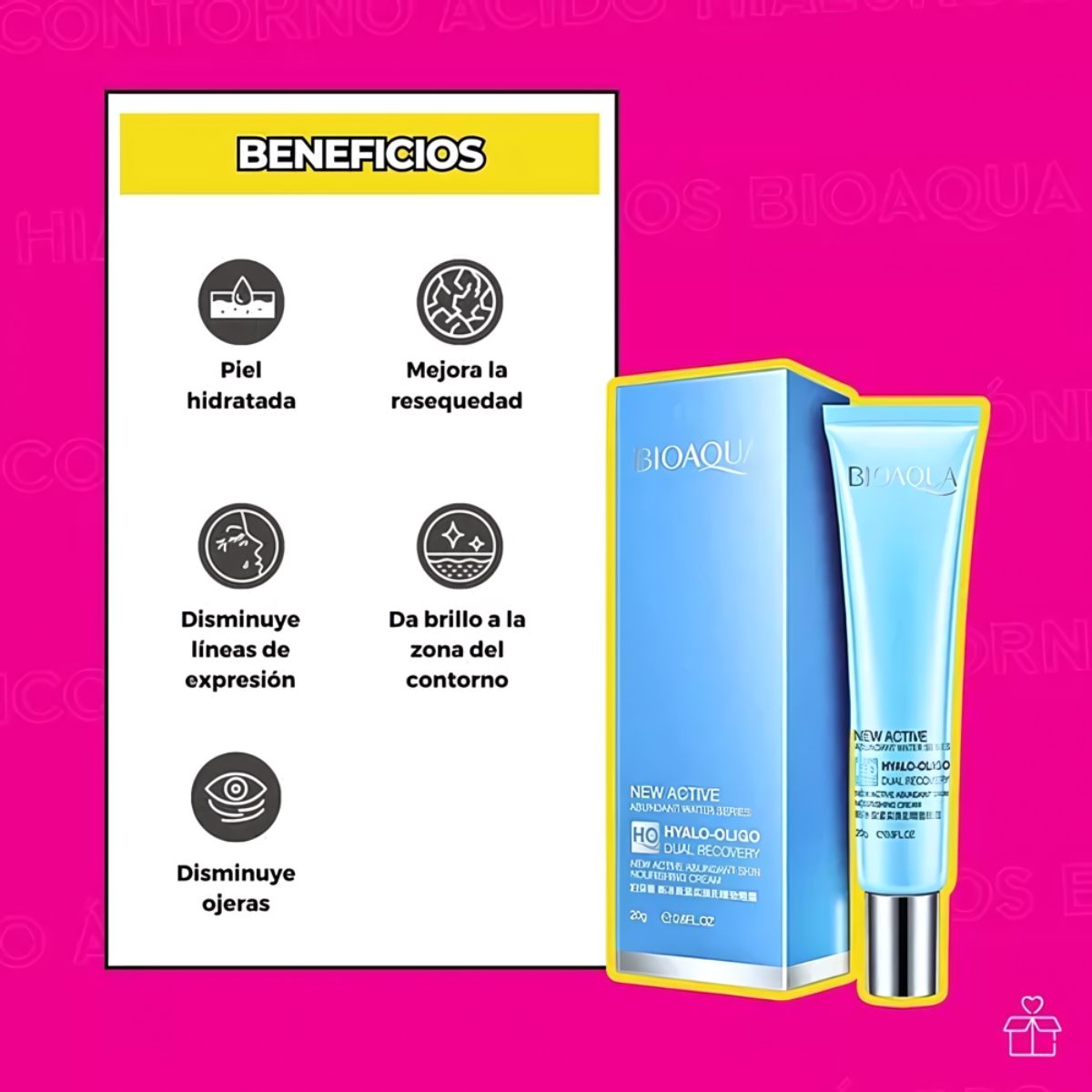 Crema Para Contorno De Ojos De Ácido Hialuronico Anti Edad OnlyShop Mexico