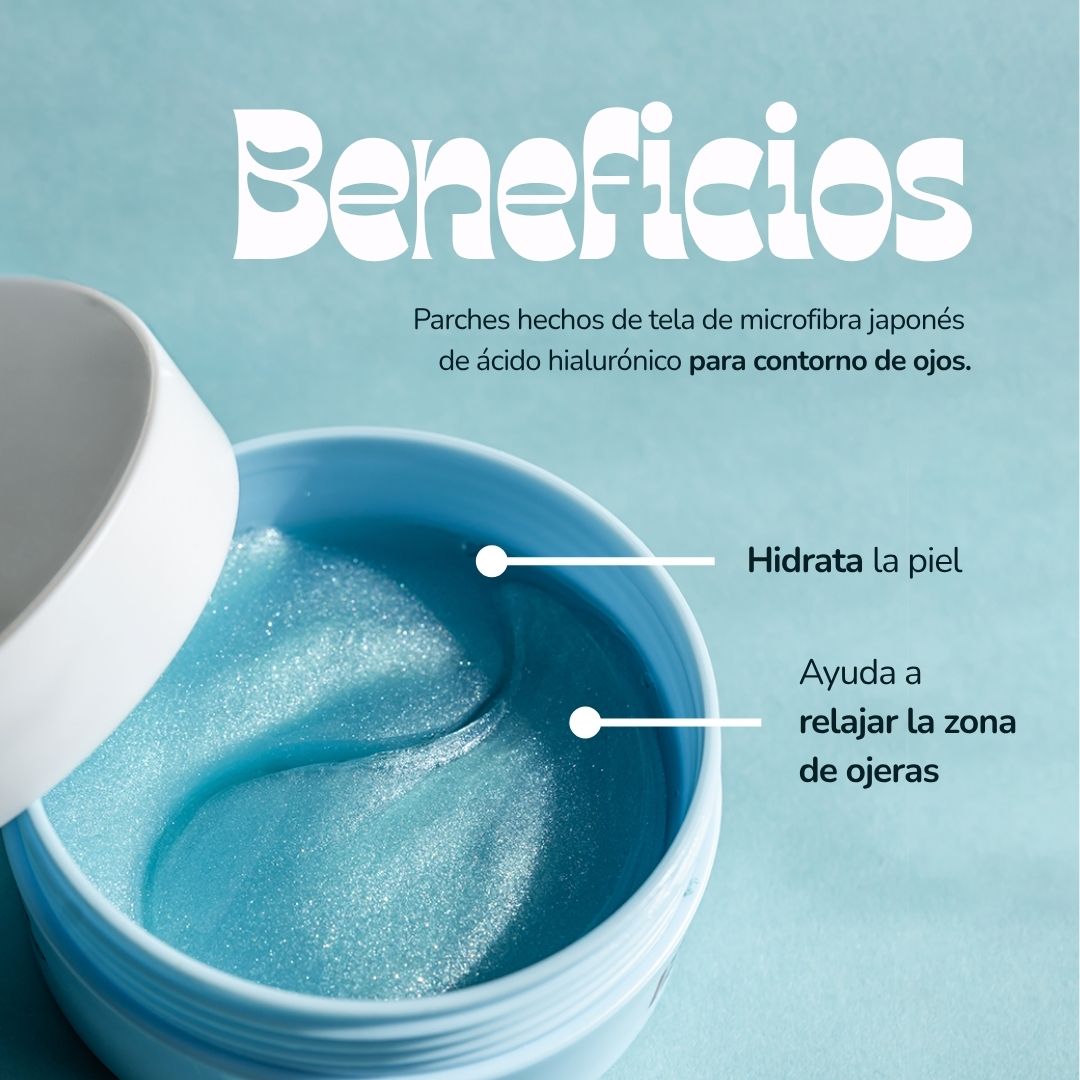 Parches Hydrogel Contorno Ojos Acido Hialurónico