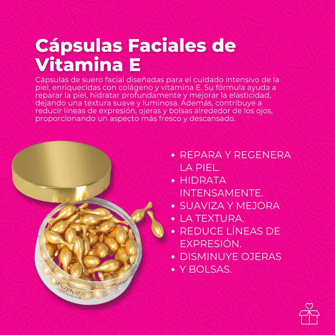 Cápsulas Faciales de Vitamina E