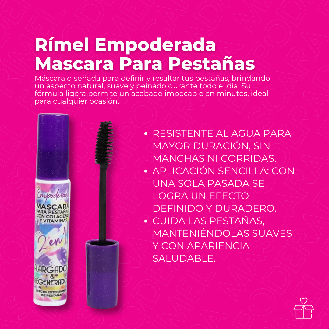 Rímel Empoderada – Mascara Para Pestañas
