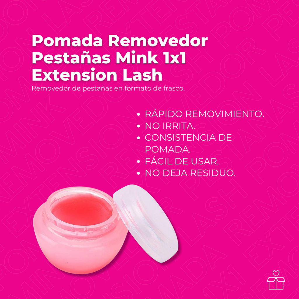 Pomada Removedor Pestañas Mink 1x1 Extension Lash
