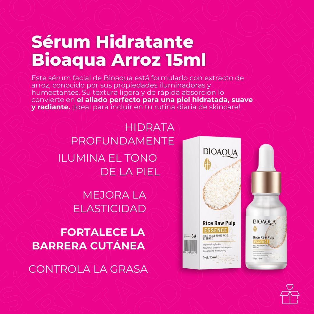 Serum Arroz Ácido Hialurónico Bioaqua