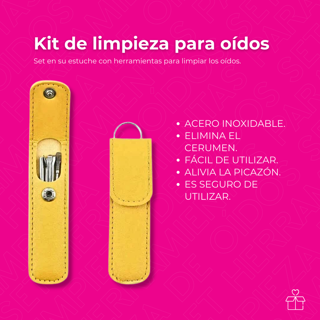Set Herramientas Para Limpieza De Oídos