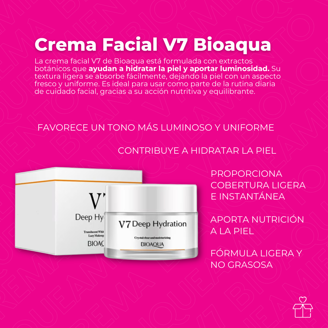 Crema Facial V7 Bioaqua