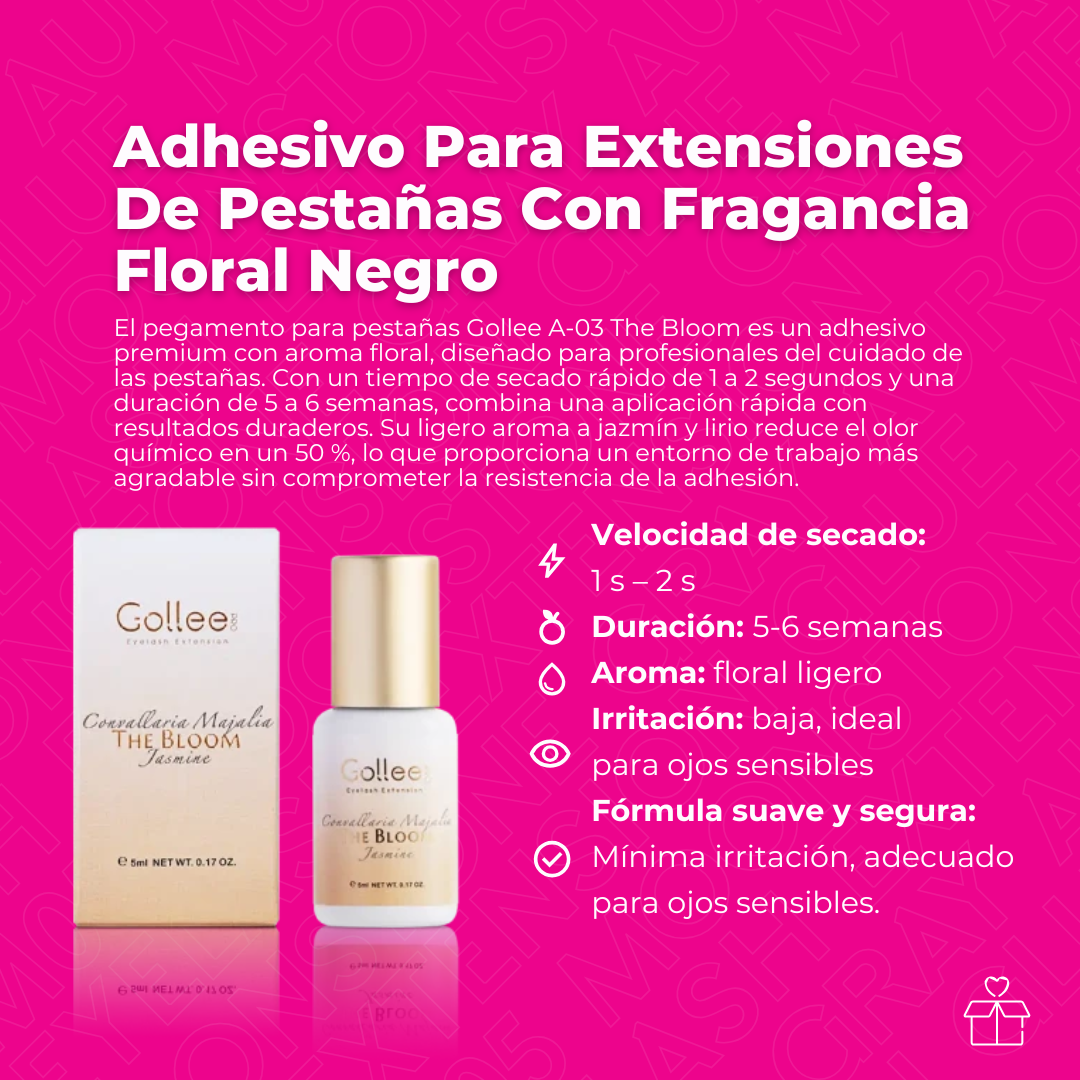 Pegamento para Pestañas Gollee A-03 The&nbsp;Bloom&nbsp;– Aroma Floral