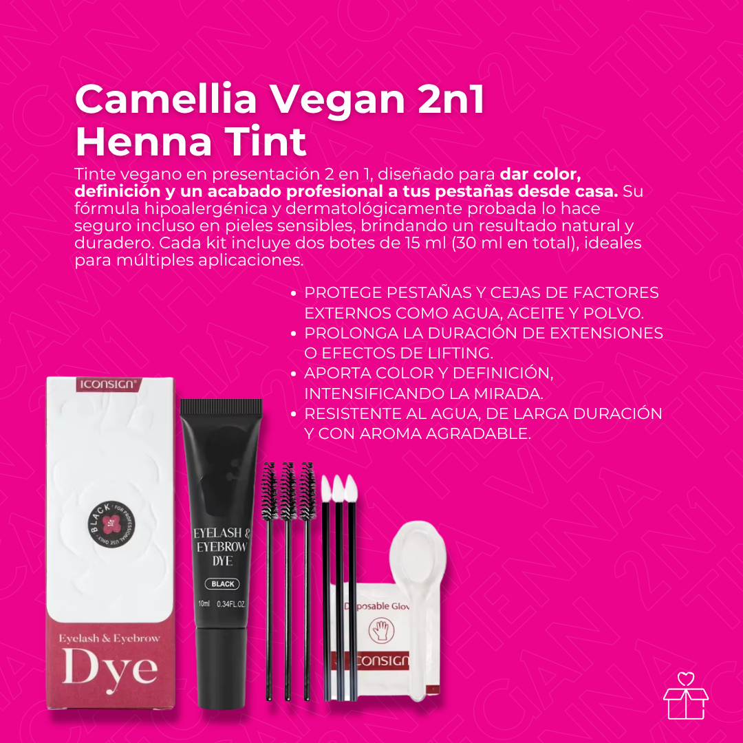 Camellia Vegan 2n1 Henna Tint