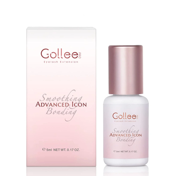 Adhesivo Extensiones De Pestañas Pink Clear Bonding Gollee Color Rosa transparente