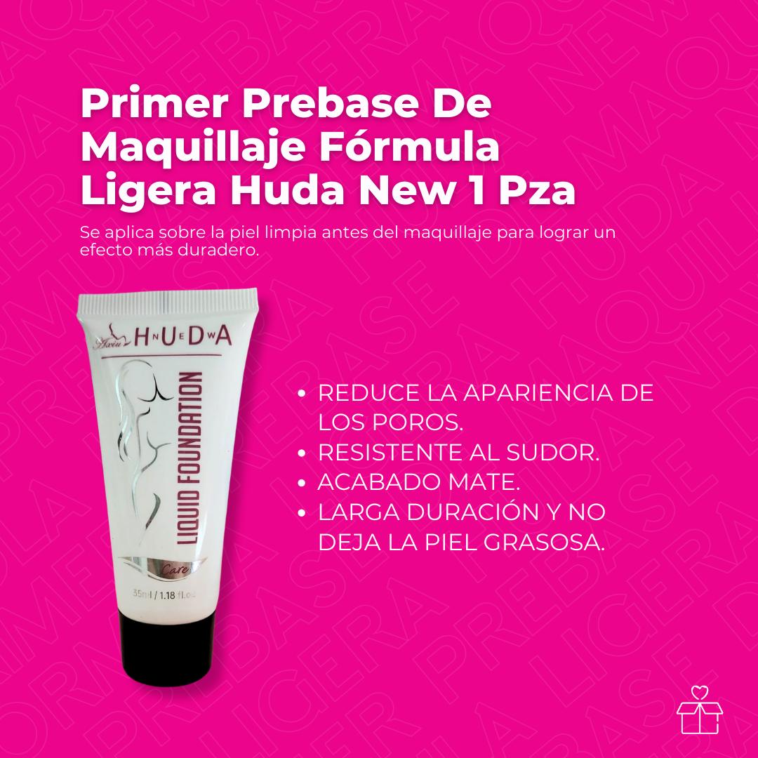 Primer Pre base de Maquillaje Huda New 1pza