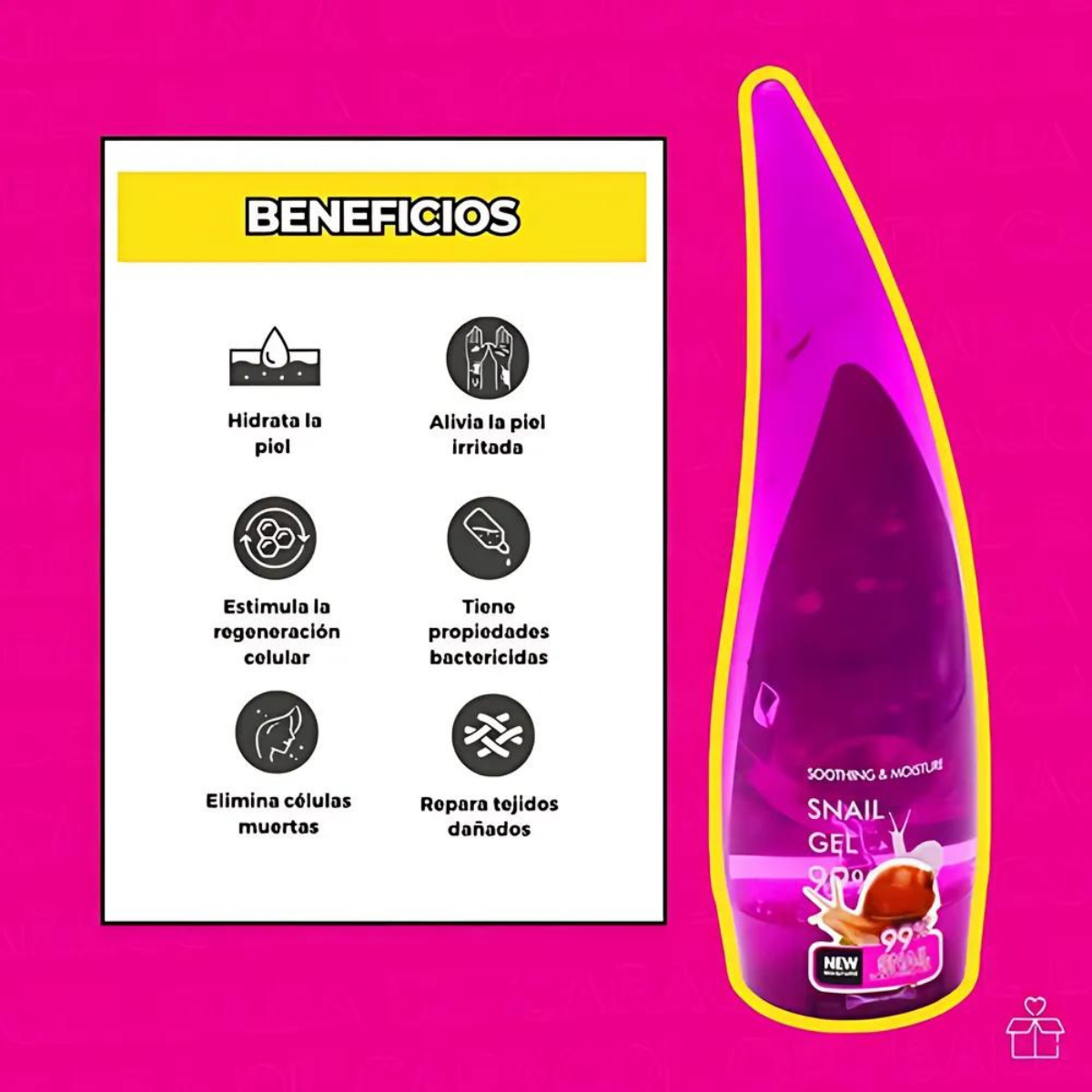 Gel Baba De Caracol 99%, Calmante, Hidratante Cara Y Cuerpo OnlyShop Mexico