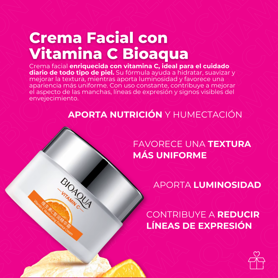Crema Facial con Vitamina C Bioaqua