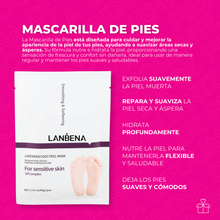 Cargar imagen en el visor de la galería, Mascarilla Exfoliante De Pies Lanbena
