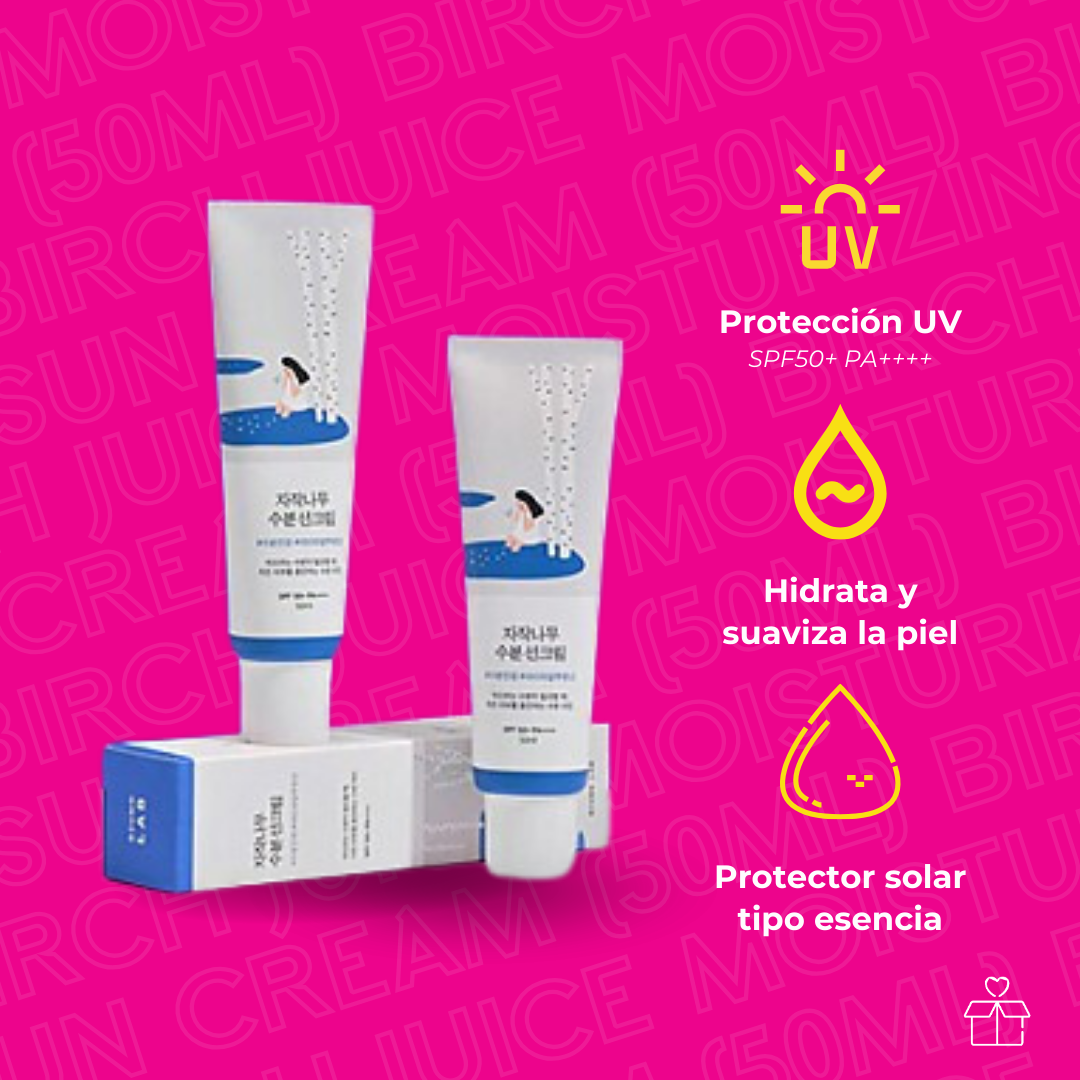 Round Lab Birch Juice Moisturizing Sunscreen Spf 50+ Pa OnlyShop Mexico