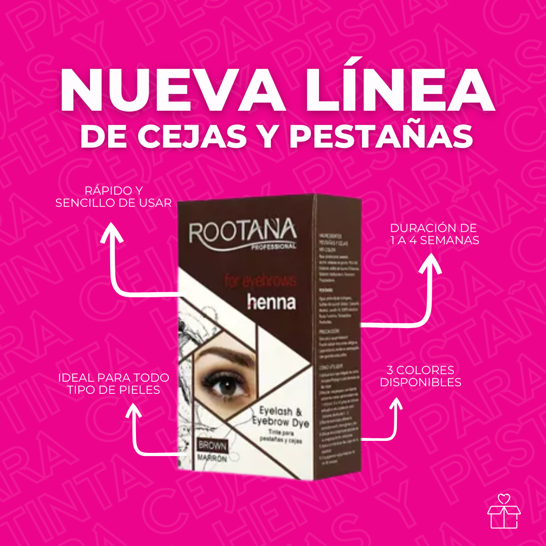 Gel Tinta Henna Tinte Pigmento Para Cejas Y Pestañas