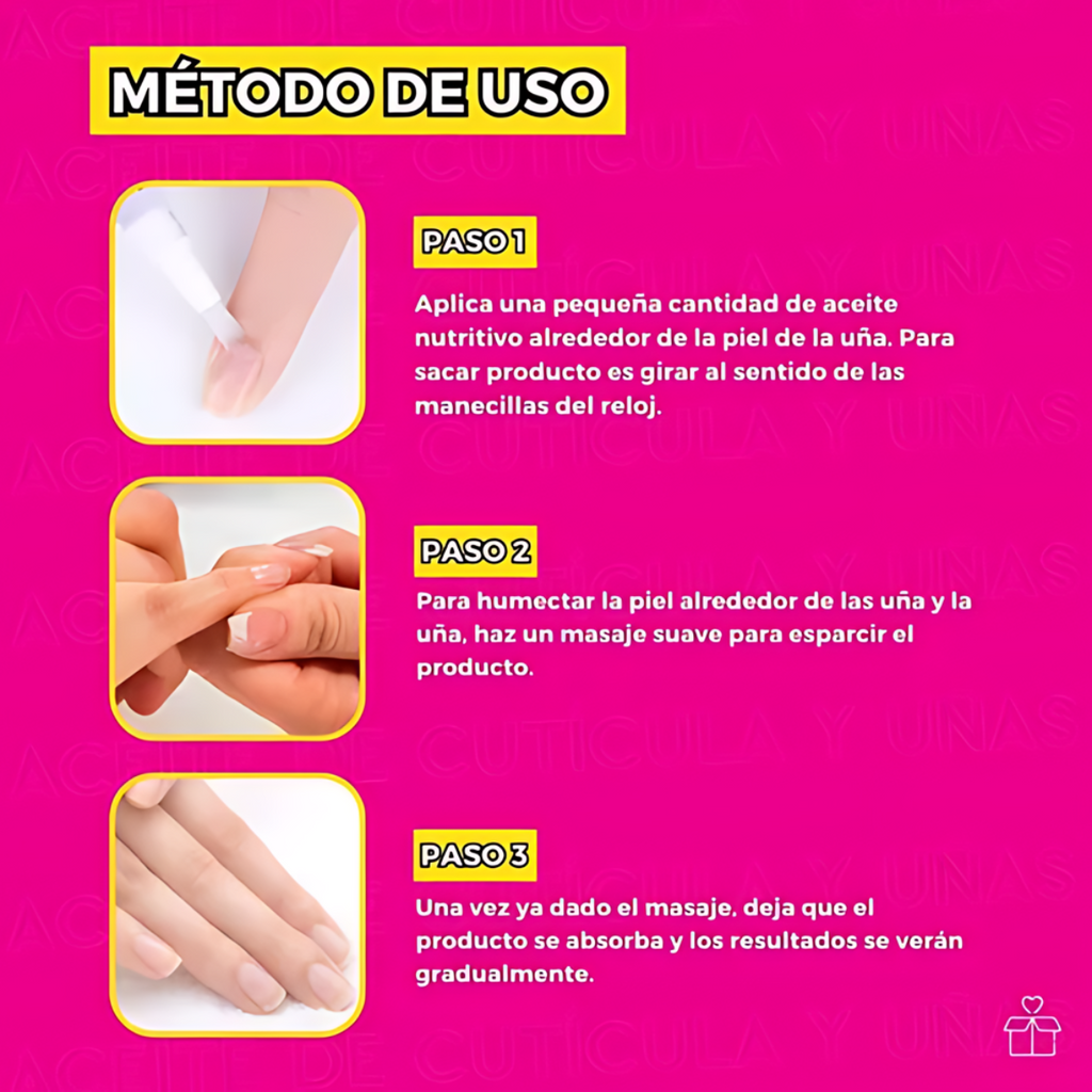 Aceite Para Cutículas Hidratante Para Uñas 24 Piezas Mayoreo OnlyShop Mexico