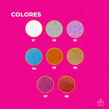 Cargar imagen en el visor de la galería, Set Delineadores De Ojos Líquido 8pcs Glitter
