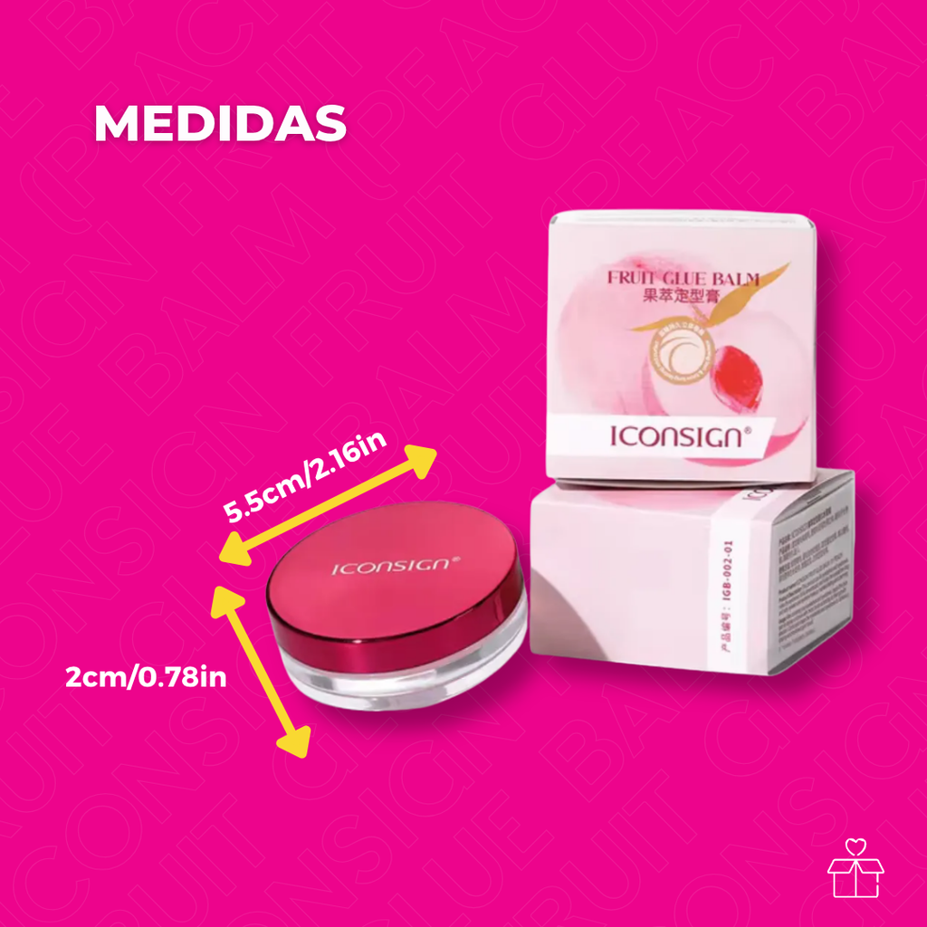 ICONSIGN Fruit Glue Balm (Peach)