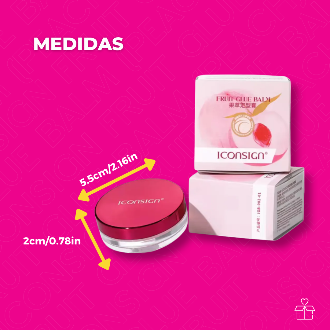 ICONSIGN Fruit Glue Balm (Peach)
