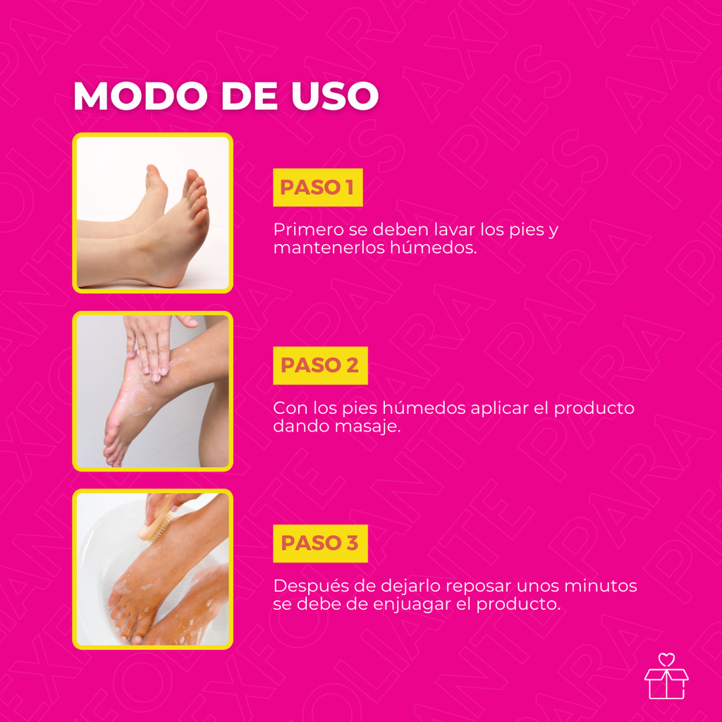 Exfoliante para pies Axiu