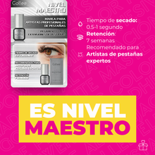 Cargar imagen en el visor de la galería, Gollee Elite Master Glue Power 5ml - Adhesivo De Pestañas Color Plateado
