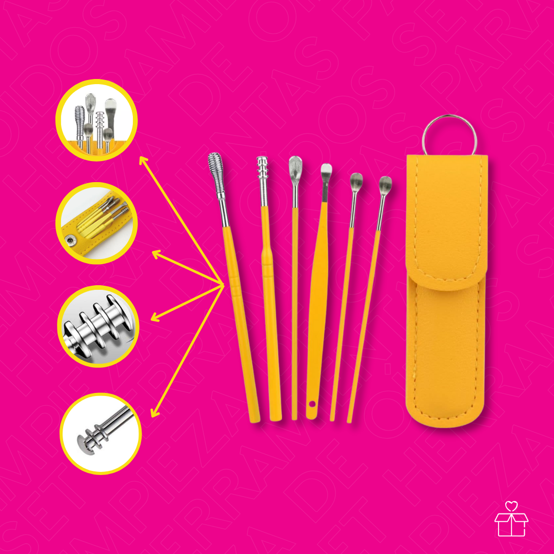 Set Herramientas Para Limpieza De Oídos