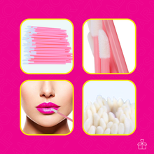 Cargar imagen en el visor de la galería, Lip Brushes Desechables para Maquillaje – Bolsa con 50 Piezas
