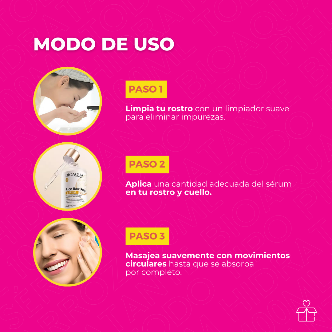 Serum Arroz Ácido Hialurónico Bioaqua