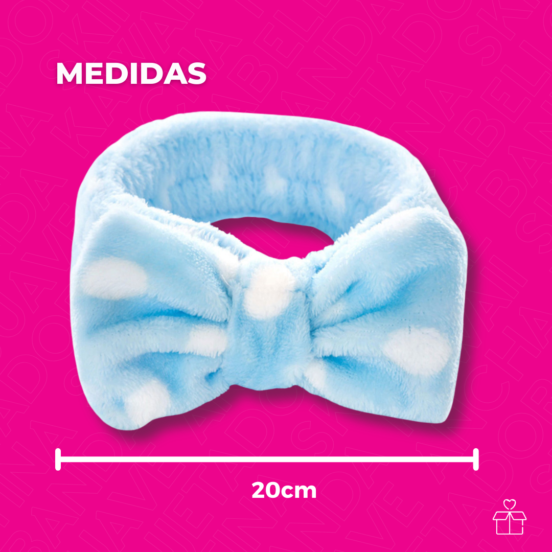 Banda Kawaii Sujetadora De Cabello Suave Ancha Rutina Skincare