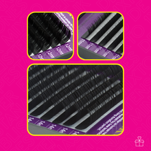 Cargar imagen en el visor de la galería, Blister Extensiones Pestañas Mink Mixto 1x1
