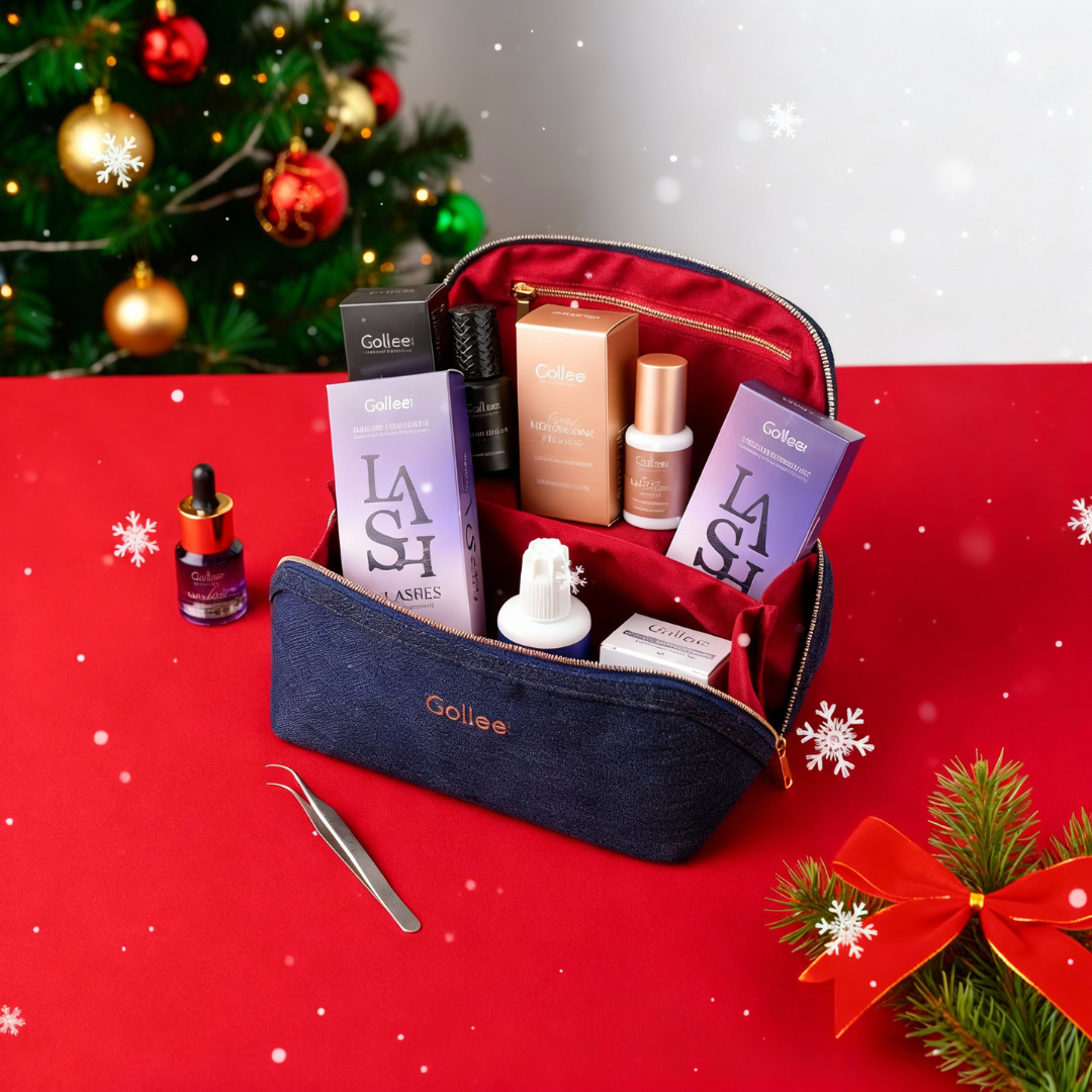 Kit Profesional Gollee Extensiones De Pestañas Yy 3d Pinzas